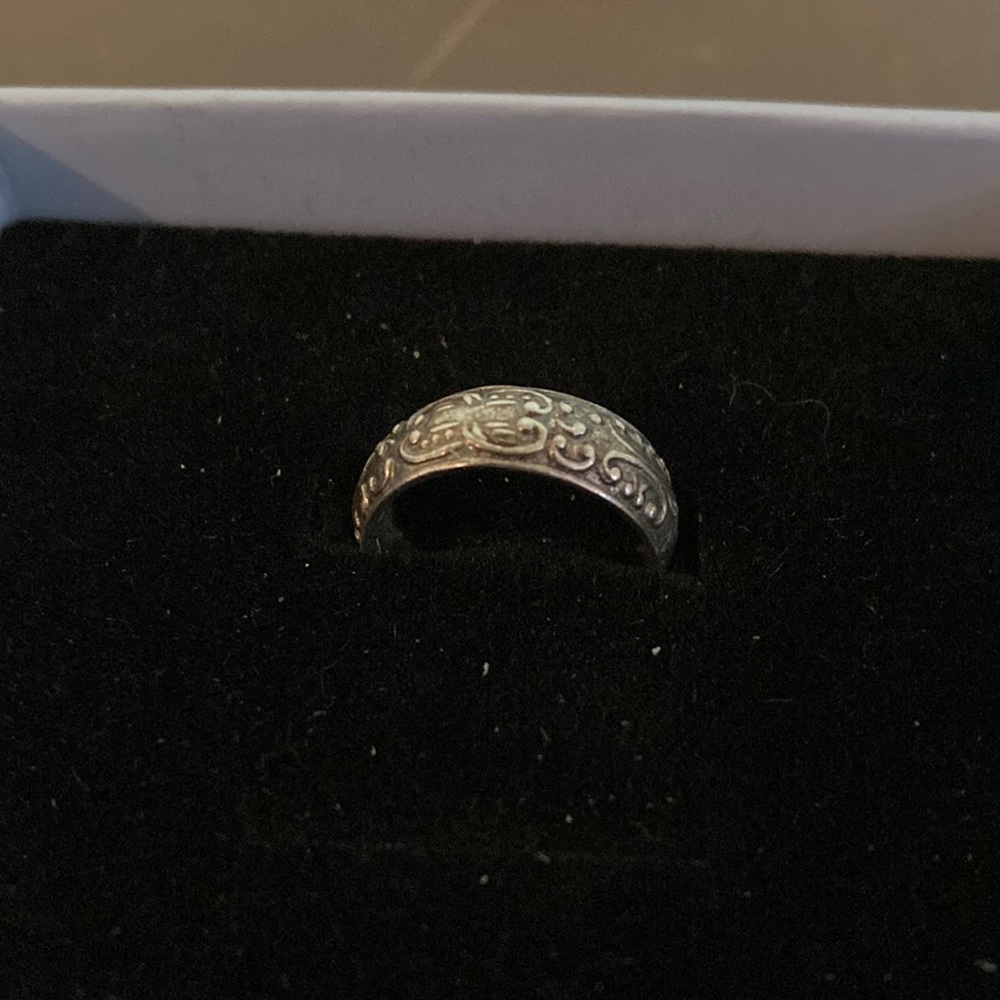 Sterling Silver Adjustable Ring - image 1